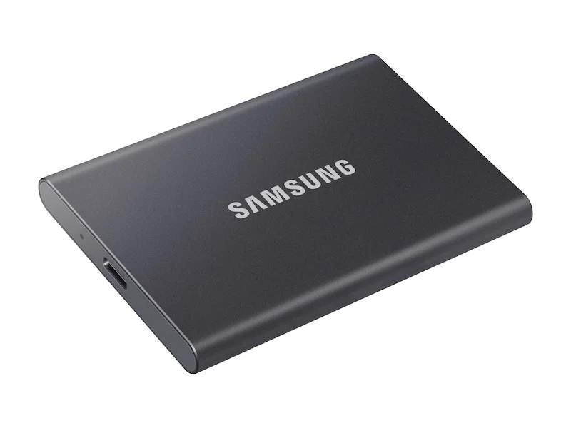 Външен SSD диск Samsung T7 1TB USB 3.2 Titan Gray