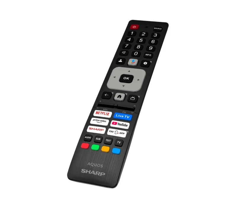 Sharp 65HP5265E, 65" QLED Google TV, 4K Ultra HD 3840x2160 Frameless, 1 000 000:1, AQUOS, DVB-T/T2/C/S/S2, Active Motion 1000, HDR10, Dolby Atmos, Dolby Vision, Google Assistant, Google Cast, HDMI 2.1 with eARC, 3.5mm Headphone jack / line-out, USB, Wi