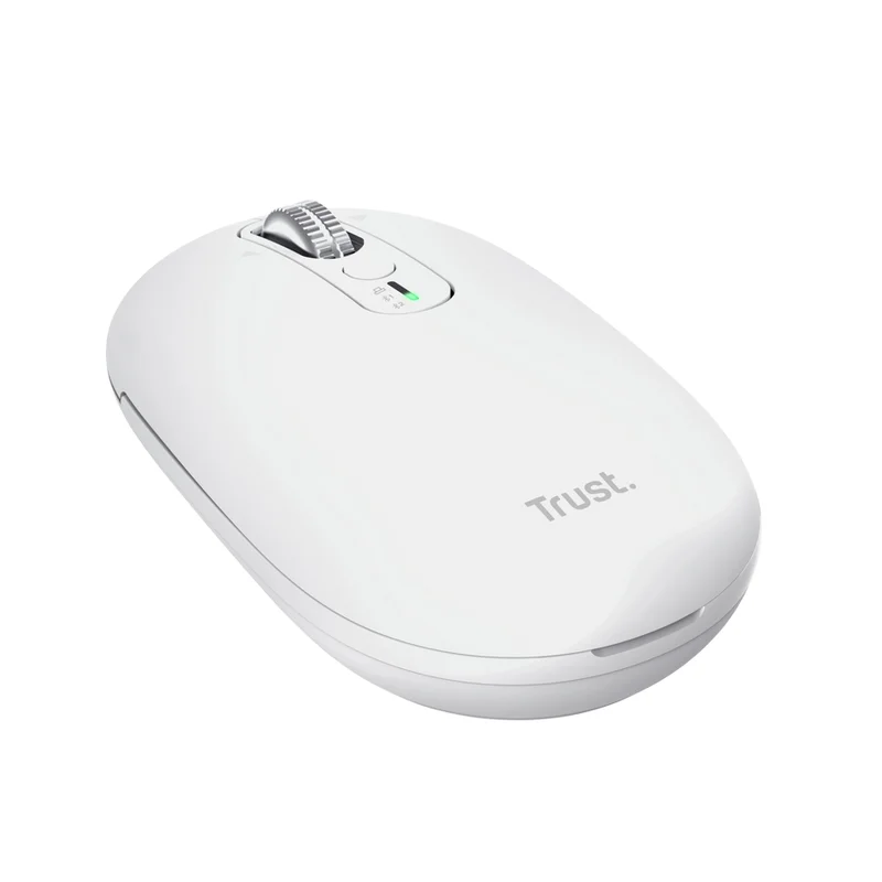 TRUST Seron Slim Multi-Wireless Hyperscroll Mouse White