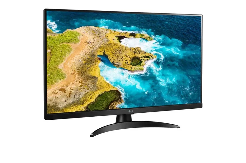 Монитор LG 27TQ615S-PZ 27" IPS Full HD (1920x1080), Smart webOS, DVB-T2/C/S2 тунер, черен