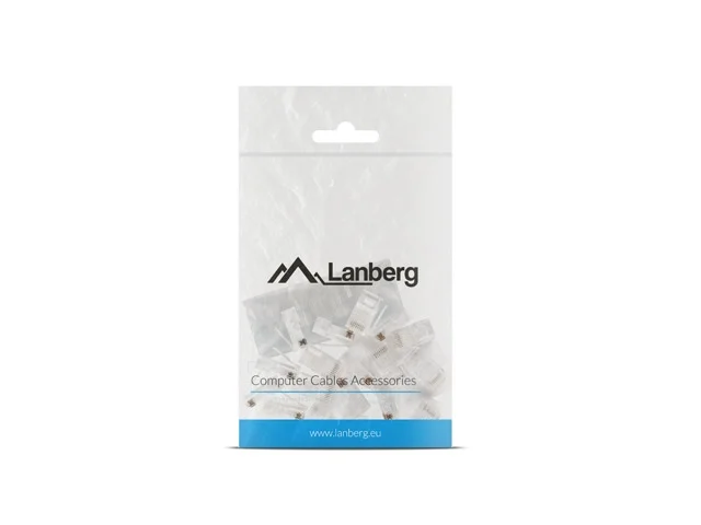 Конектор LANBERG – RJ-45 UTP CAT.6, 8P8C (20 броя)