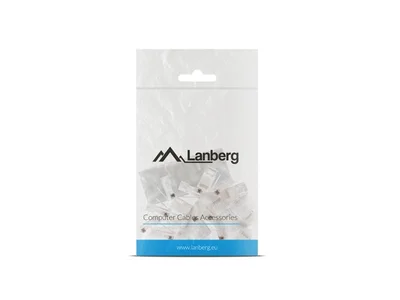 Конектор LANBERG – RJ-45 UTP CAT.6, 8P8C (20 броя)