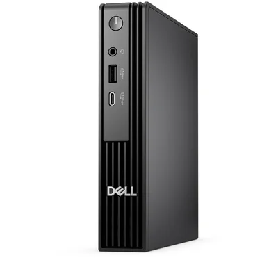 Настолен компютър DELL Pro Micro QCM1250, Intel Core Ultra 7 265T, 16GB RAM, 512GB SSD, Ubuntu, черен