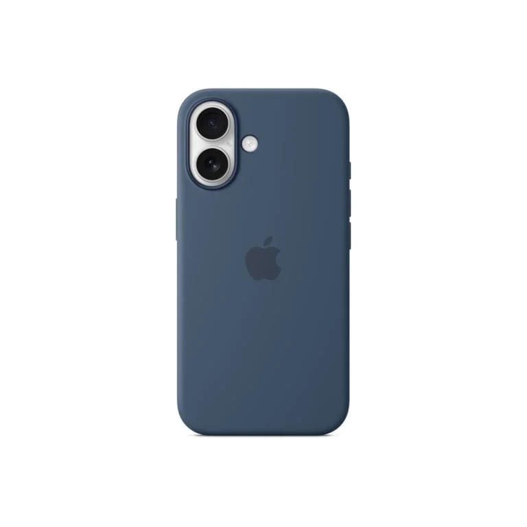 Калъф Apple Silicone с MagSafe за iPhone 16 Plus, Denim