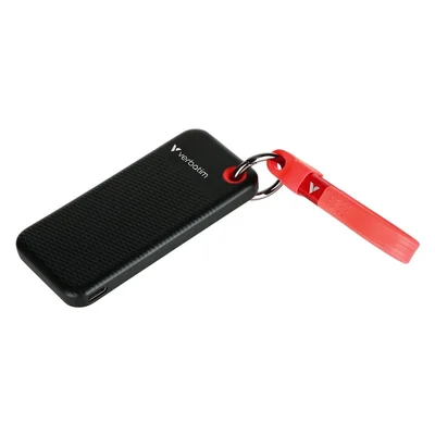 Verbatim Pocket SSD USB 3.2 Gen 2 1TB Black/Red