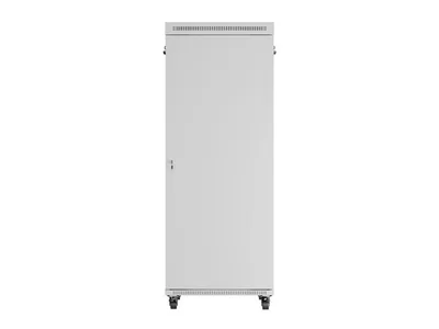 Lanberg rack cabinet 19" free-standing 42U/800x1000 (flat pack) with glass door lcd grey v2