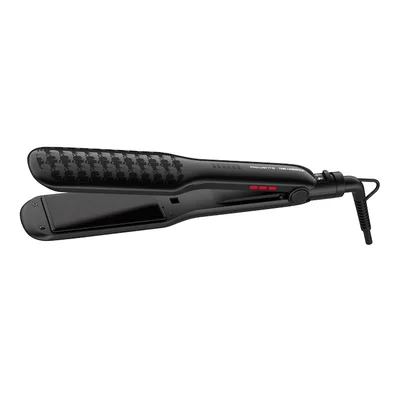 Преса за коса Rowenta SF411LF0 Extra Liss, керамично-кератиново покритие, 230°C, йонизация, черна
