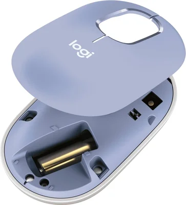 LOGITECH POP Mouse with emoji - LILAC - BT  - EMEA28i-935 - FY25,TERRA