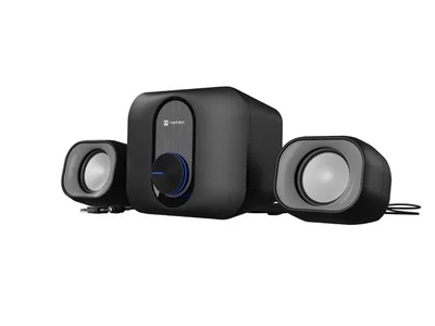 Тонколони NATEC Pug 2.1, 11 W, Черни