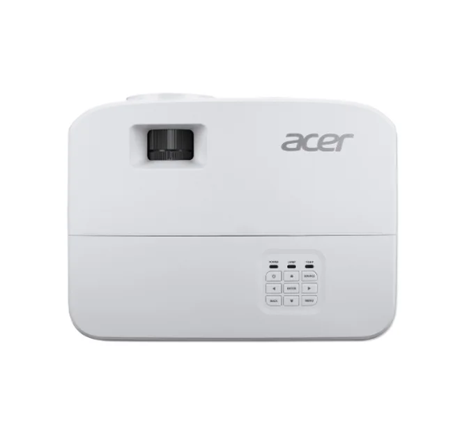 Acer Projector H6542, DLP, FHD (1920x1080), 4000 ANSI Lumens, 13 000:1, 1.1x, 3D ready, 24/7 operation, HDMI 2x1.4, DC Out (5V/1.5A, USB Type A), USB (Type A), RS-232, PC Audio out, Bluelight Shield, Speaker 3W, Bag, 2.4 Kg, 2?, White