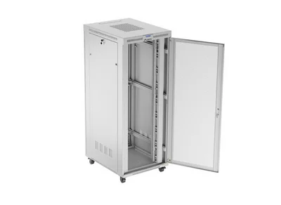 Lanberg Rack Cabinet 19" Free-Standing 42U/800X1000 (FlAT Pack) With Mesh Door LCD Grey