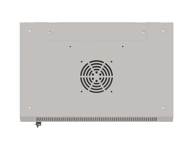 Lanberg rack cabinet 19" wall-mount 9U/540x350 (flat pack) with glass door grey