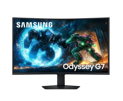 Монитор Samsung Odyssey G7 LS37FG750EUXEN 37" VA Curved 4K UHD 165Hz 1ms черен