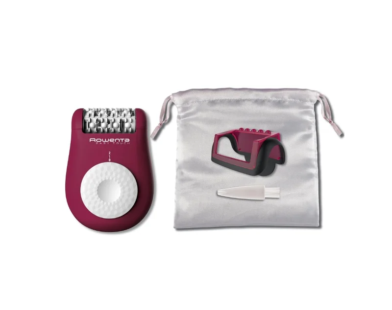 Rowenta EP1120F1 Easy Touch DARK Pink,  compact, 2 speeds, cleaning brush, beginner attachment