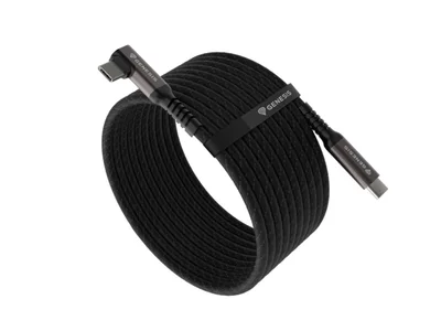 Genesis Cable USB-C M/M 3.1 GEN 2, 10GB/S PD60W VR, 5m, Black