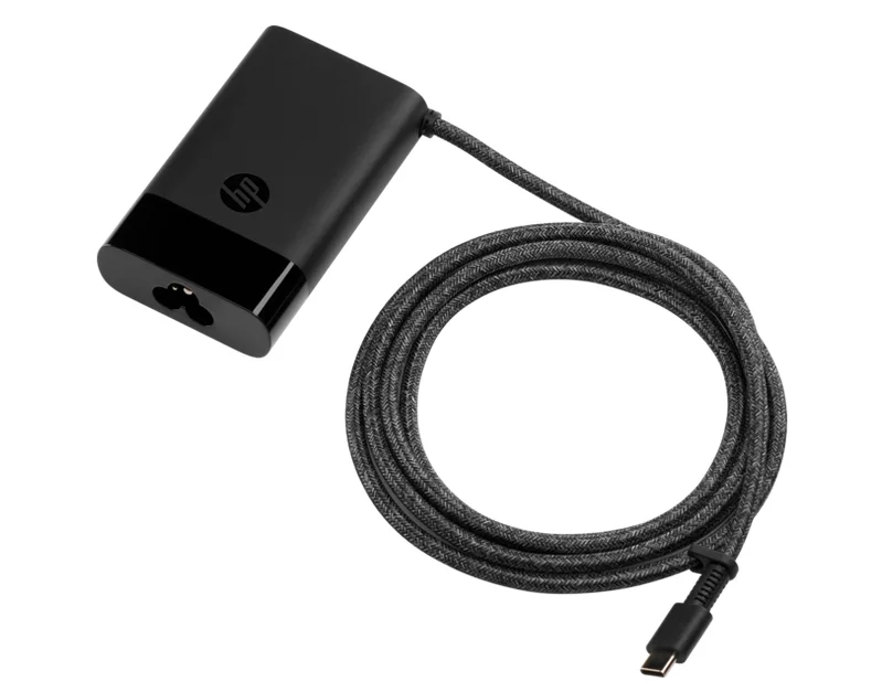 Захранващ адаптер HP USB-C 65W за лаптоп, EU