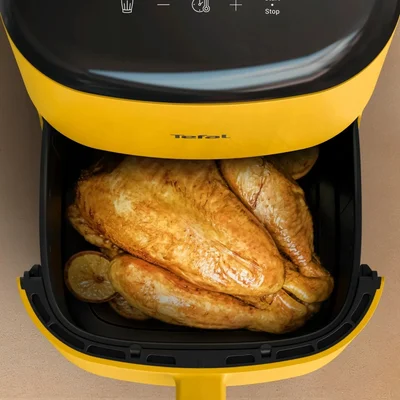 Фритюрник с горещ въздух Tefal – EY2452E0, 5.0L, жълт