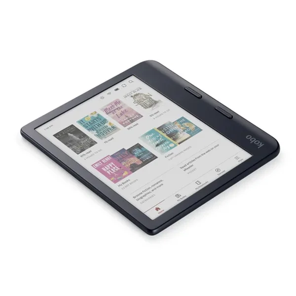 Електронен четец Kobo Libra Colour 7" E Ink Kaleido, 1680x1264, 32GB, IPX8, Black