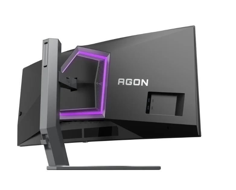 AOC AG346UCD, 34" Curved 1800R QD-OLED, 3440x1440@175Hz, 0.03msGtG, 1000 cd/m2, 1.5M:1, 80M:1DCR, Adaptive Sync, FlickerFree, Low Blue Light, 8Wx2, Tilt, Height Adjust, Swivel, 2xHDMI, DP, USB hub