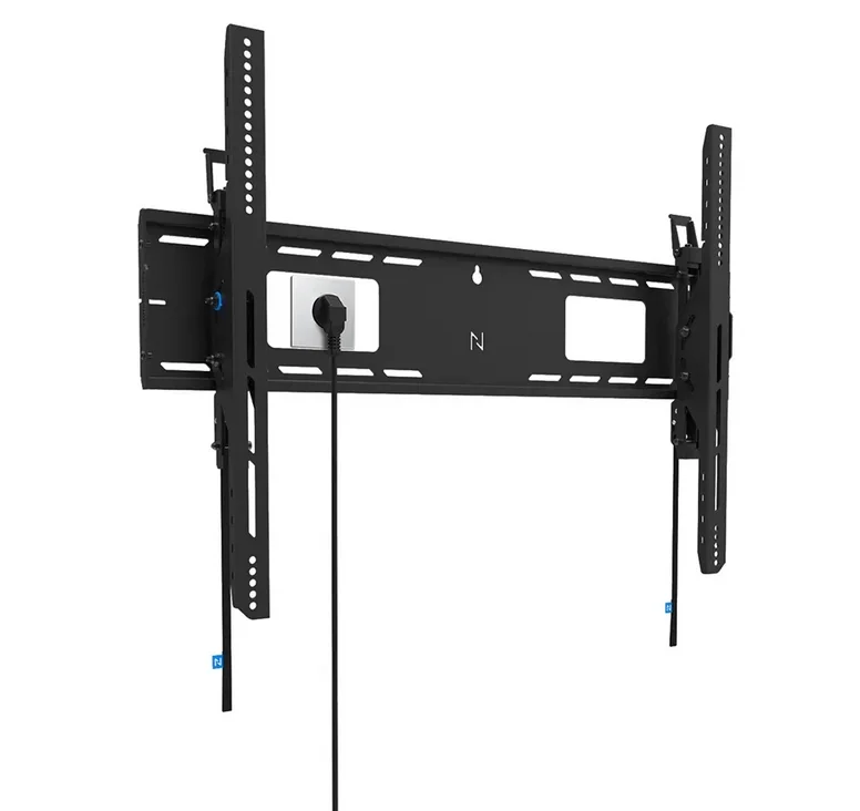 Стойка за стена Neomounts Level-750, 43-98", до 125 кг, накланяща се, заключваща се