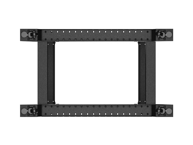 Комуникационен шкаф LANBERG – Open Rack 19", 32U, 600x1000 мм, черен