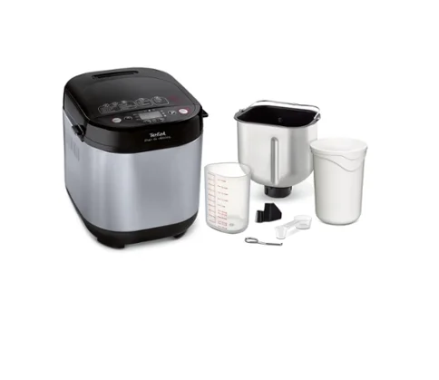 Tefal PF240E38, Pain Plaisir, Breadmaker, 500/750/1 kg, 20 programs, black/Inox, 720W, 3 Levels of firing