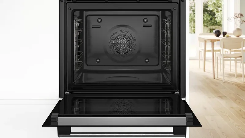Bosch HBA171BB3 SER2, Oven A+, Pyro+Hydro, 5 HM, AutoPilot 10, full touch control, red/white, automatic Rapid heating-up, black
