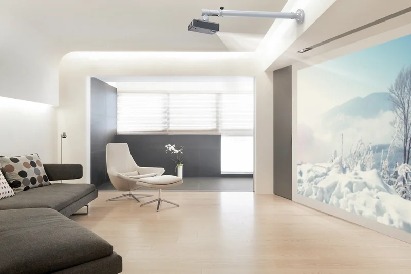 Neomounts Projector Wall Mount (length: 79-129 cm = short throw), silver