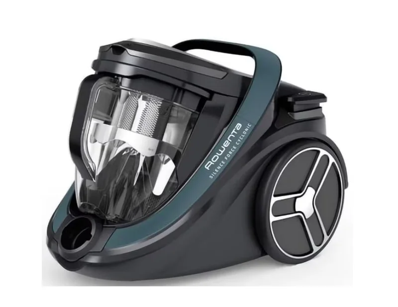Rowenta RO7961EA Silence Force Cyclonic Effitech, Green, 500W, 2L, 59dB, parquet, upholstery, mini turbo