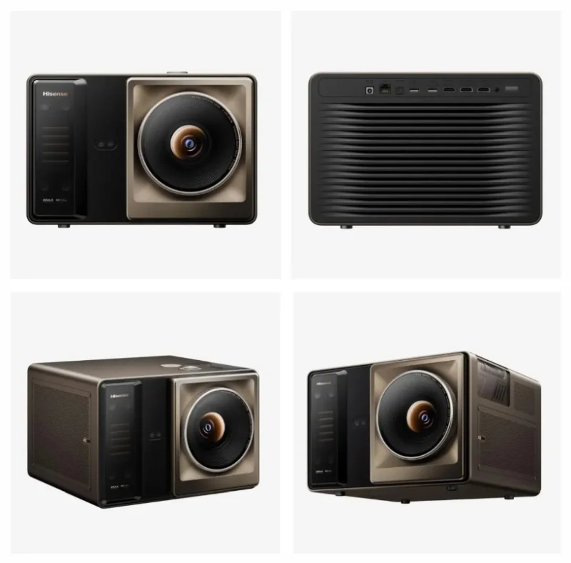 Hisense XR10 Laser Projector, 4K Ultra HD 3840x2160, 6000:1, 6000 lum, 60 Hz, 16:9, Throw ratio 0.84-2.0: 1, VIDAA U9,3 x HDMI, HDR, HDR 10, HDR 10+, DTS Virtual X, 2x8W+15W, Black