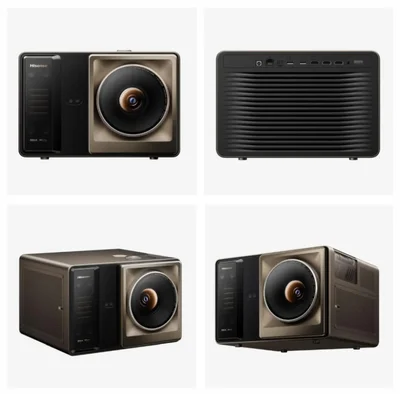 Hisense XR10 Laser Projector, 4K Ultra HD 3840x2160, 6000:1, 6000 lum, 60 Hz, 16:9, Throw ratio 0.84-2.0: 1, VIDAA U9,3 x HDMI, HDR, HDR 10, HDR 10+, DTS Virtual X, 2x8W+15W, Black