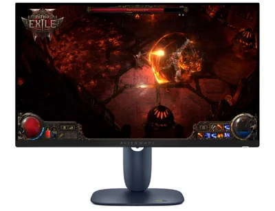 Dell Alienware AW2725DM, 27" LED , IPS AG, WQHD 2560 x 1440, 95% DCI-P3, NVIDIA G-SYNC, AMD FreeSync, 180Hz, 1ms GtG, 1000:1, 400 cd/m2, HDMI, DP, USB HUB, Height Adjustable, Pivot, Swivel, Tilt, PIP, PBP, Black