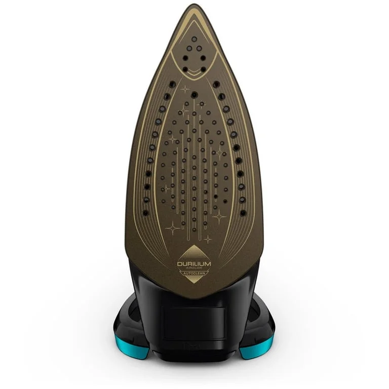 Ютия Tefal FV8066E0 Puregliss 3000W, 280 g/min, Durilium AirGlide Autoclean, Черен/Син