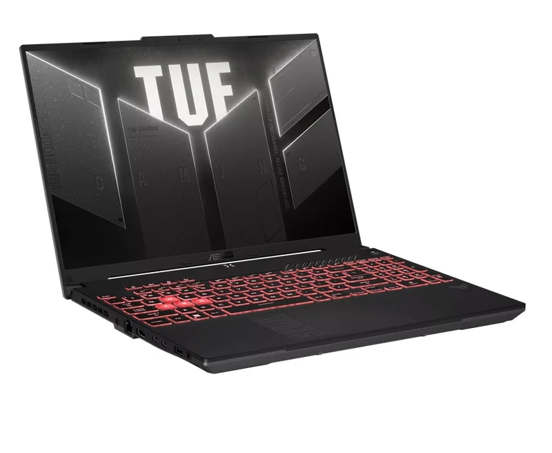 Asus TUF A16  FA607NUQ-RL014,AMD Ryzen 7 170  3.2GHz (20MB Cache, up to 4.75 GHz, 8 cores, 16 Threads),16.0  WUXGA 1920X1200 16:10 , AG,144 Hz16GB DDR5 4800 Mhz(2*8),512 GB M.2 SSD,RTX 4050 6GB GDDR6,Wi-Fi 6(802.11ax),Backlit Chiclet Keyboard 1-Zone RGB