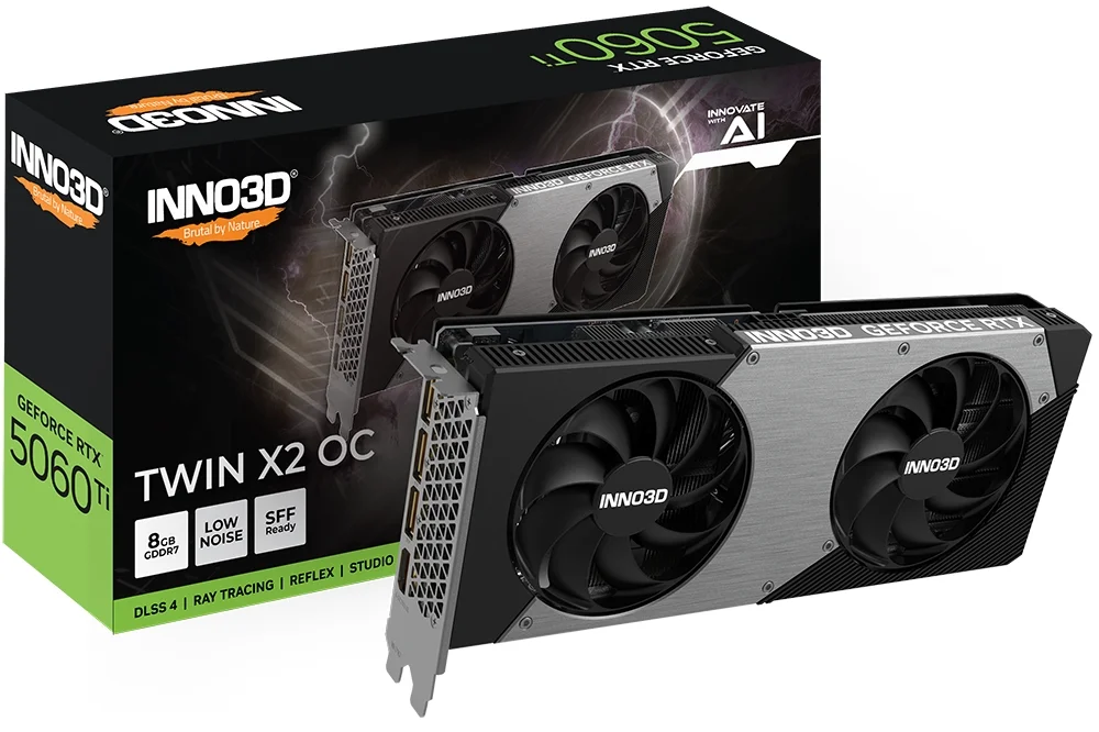 Inno3D GeForce RTX 5060 Ti 8GB GDDR7 X2 OC