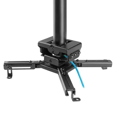 Таванна стойка за проектор Neomounts by Newstar CL25-530BL1, до 45 кг, регулируема, черна