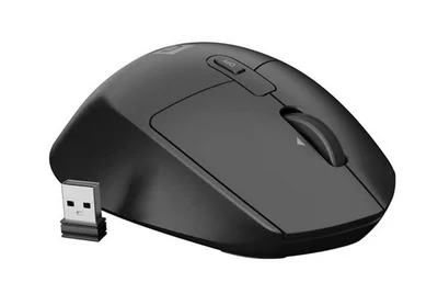 Мишка NATEC Kite Wireless, 4000 DPI, оптична, тиха, черна