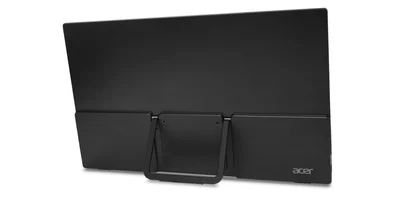 Acer PM161QB1bmiuux, 15.6'' FHD (1920x1080), IPS, 60Hz, 4ms (GTG), 100M:1, 250 nits, AdaptiveSync, HDMI 1.4, 2x USB Type-C, Audio Out, 2x1W Speakers, BlueLightShield, Portable, Kickstand, VESA, Energy Class D, Black, 2Y