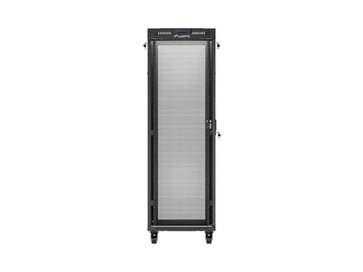 Lanberg rack cabinet 19" free-standing 37U/600X600 (FLAT PACK) with mesh door LCD black