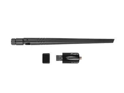 Безжичен мрежов адаптер LANBERG NC-1200-WIE AC1200 Dual Band USB