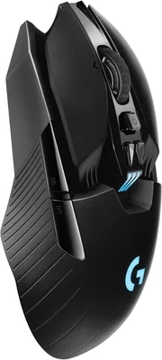 Logitech G903 Wireless Mouse, Lightsync RGB, Lightspeed Wireless, HERO 25K DPI Sensor, 400 IPS, Programmable Buttons, 10g Optional Weight, 110g, Black