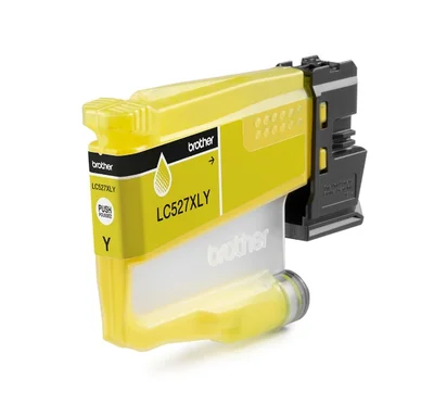 Brother LC527XLY  Yellow Ink Cartridge for MFCJ5010DW/MFCJ5110DW - 2000 page yield