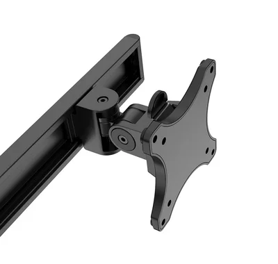 Neomounts Next One Desk Mount, double display crossbar (topfix clamp/grommet)