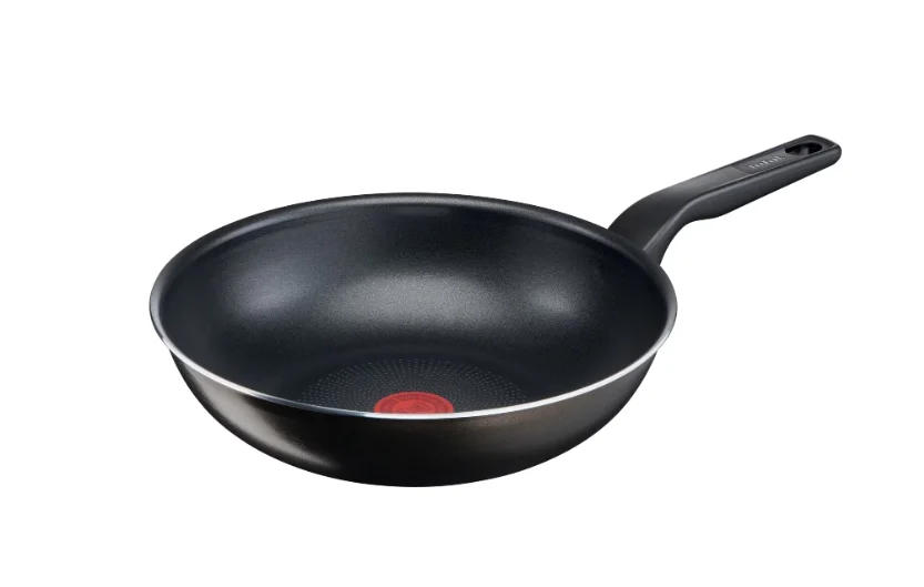 Уок тиган Tefal C3841953 Opium XL Intense 28 см, Thermo-Spot, индукция, черен