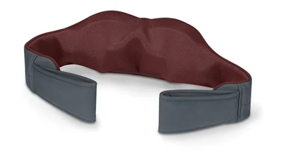 Масажор Beurer MG 151 3D Shiatsu за рамене, врат, гръб и крака, 8 въртящи се шиацу глави, функция топлина, 3 степени, автоматично изключване, сива