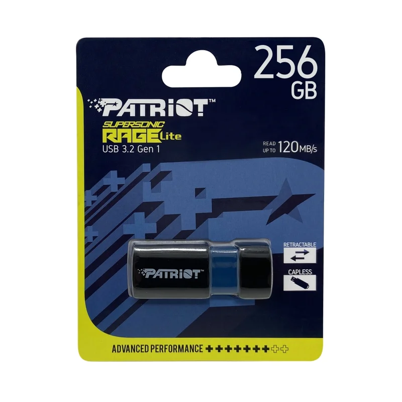 Patriot Supersonic Rage LITE USB 3.2 Generation 1 256GB