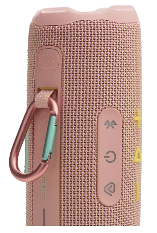 JBL FLIP7 PINK Portable waterproof and drop-proof speaker