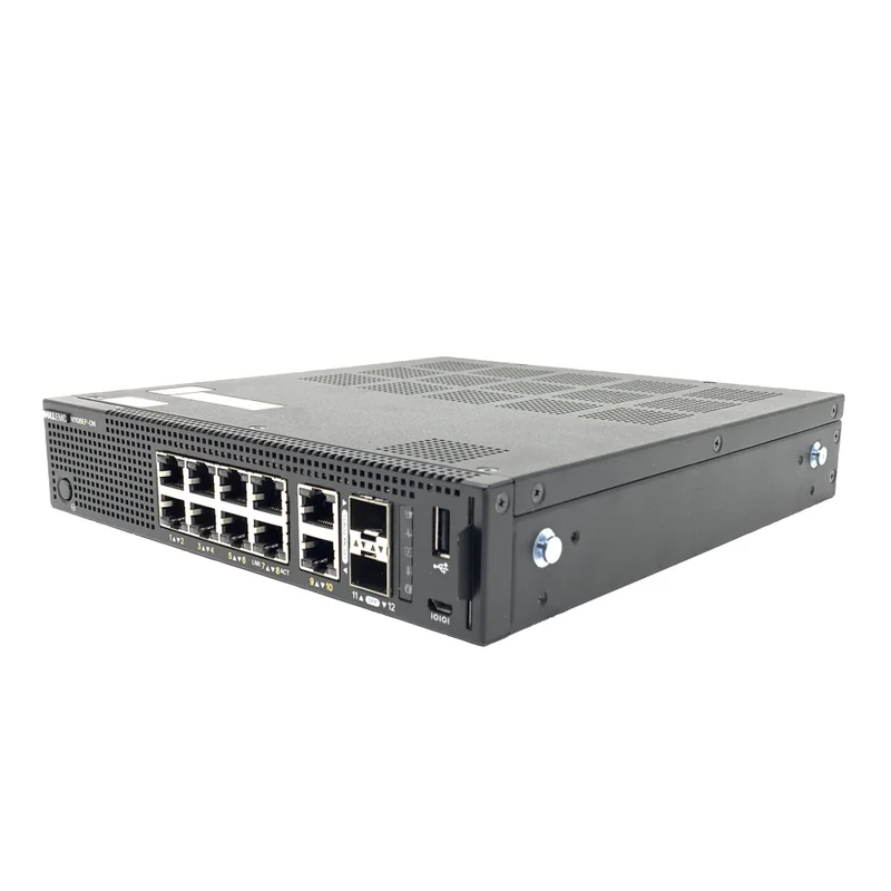 Dell EMC Switch N1108EP-ON, Gigabit, L2, 8x 10/100/1000Mbps half/full duplex ports, 2x GbE RJ45 and 2x GbE SFP interfaces, 8xPoE/PoE+, DNN1108EP, 137W PoE power budget RJ45, FastPoE, Perpetual PoE,1 RU half-width, fanless operation, LL Hardware Warranty