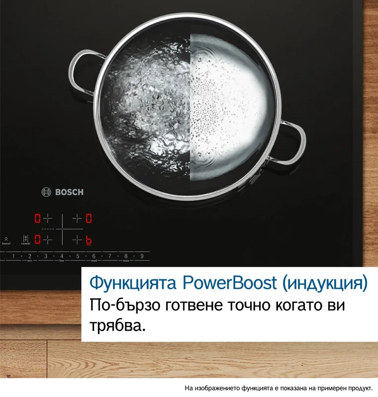 Bosch PXY875DC1E, SER8, Induction electric cooktop, 4 zones (2 Flex ext.), PerfectFry 5t, ComfortProfile, 7,4 kW, 80cm