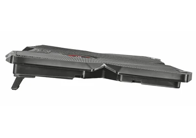 Охлаждаща стойка за лаптоп TRUST GXT 278, 12"-17.3", 4 вентилатора, LED осветление, черен